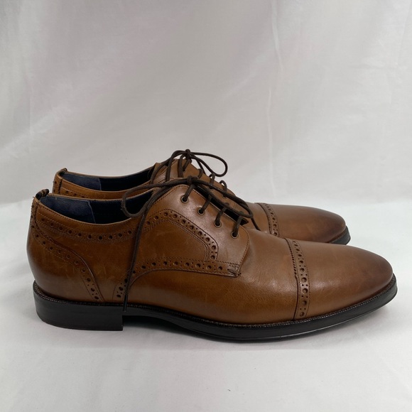 Cole Haan Modern Essentials Cap Toe Oxfords, Cognac